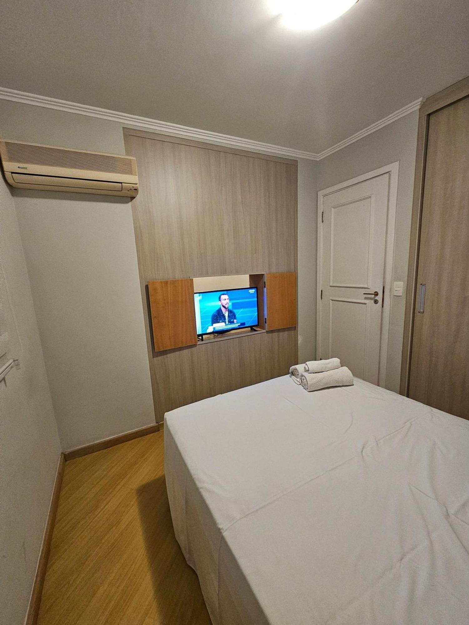 Flat Apart/Hotel Com Uma Suite E Cozinha Completa São Paulo Exterior foto
