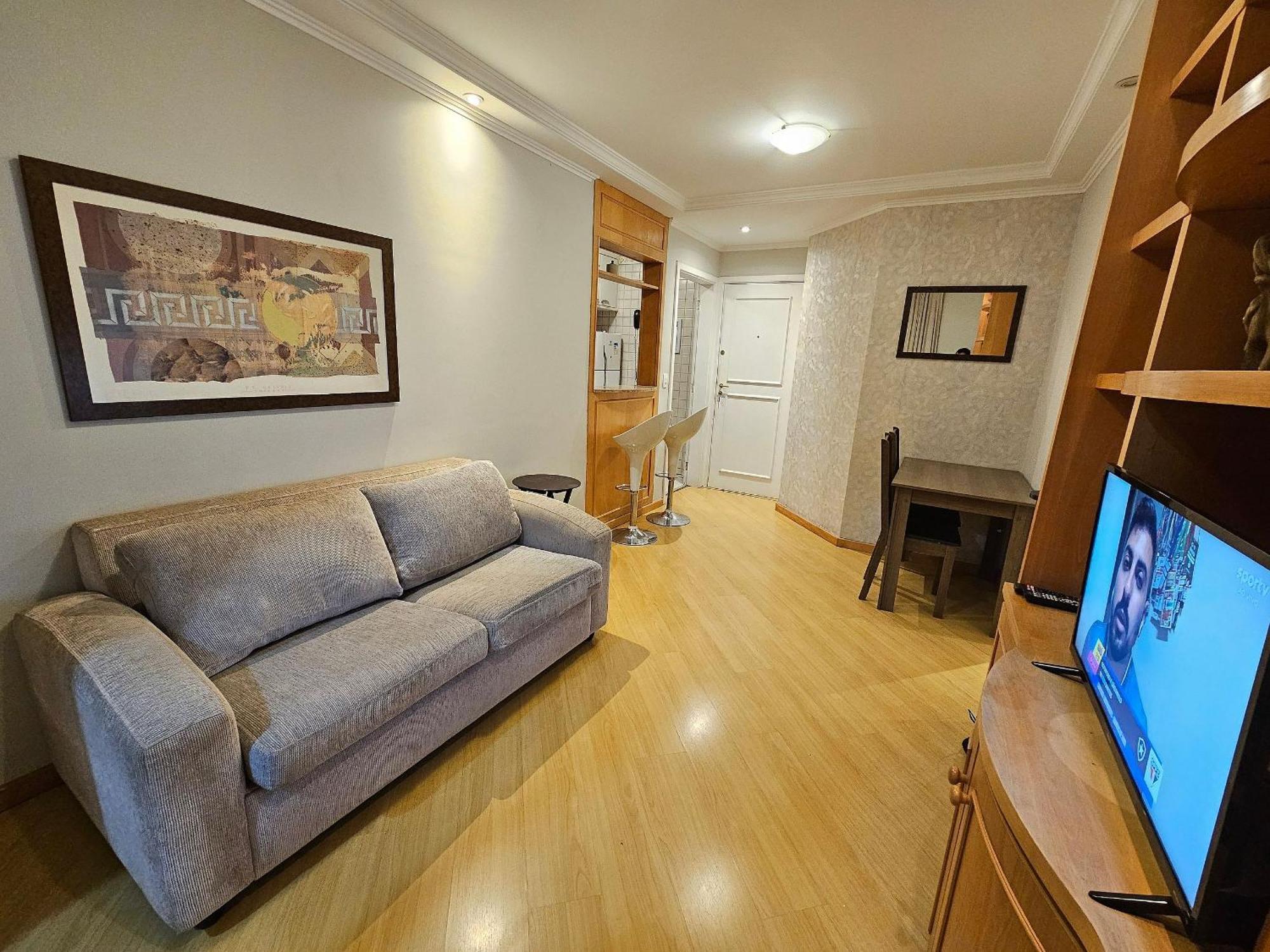 Flat Apart/Hotel Com Uma Suite E Cozinha Completa São Paulo Exterior foto